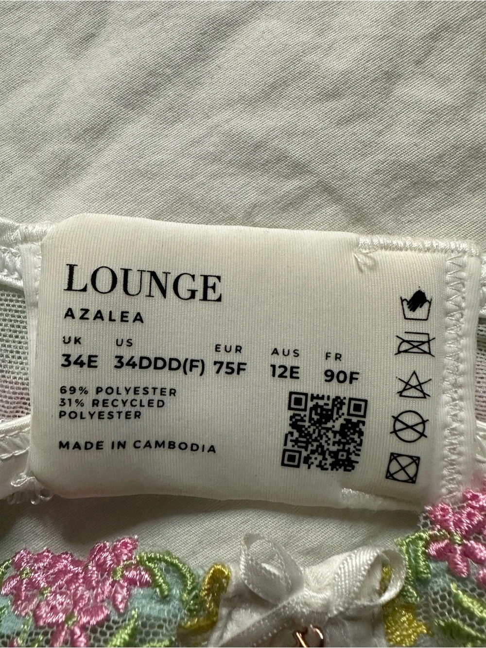 Lounge Azalea Bra Size 34 DDD
